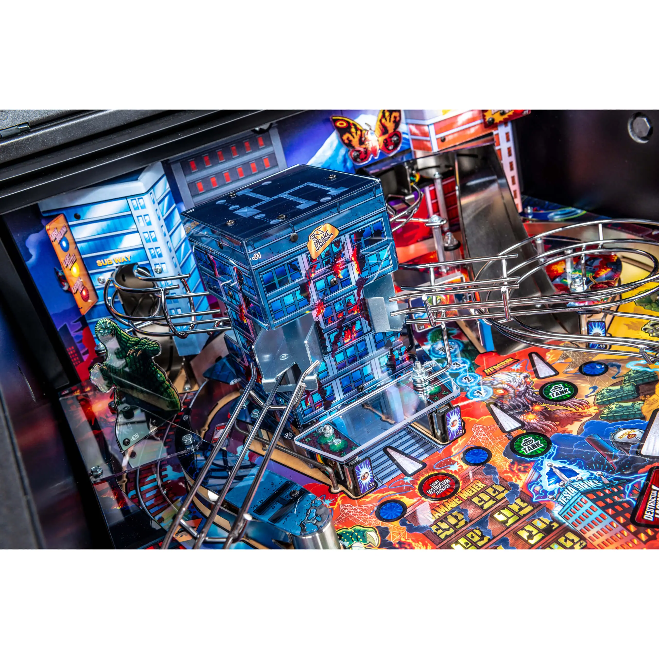 Godzilla Pro Pinball Machine by Stern - Image 3
