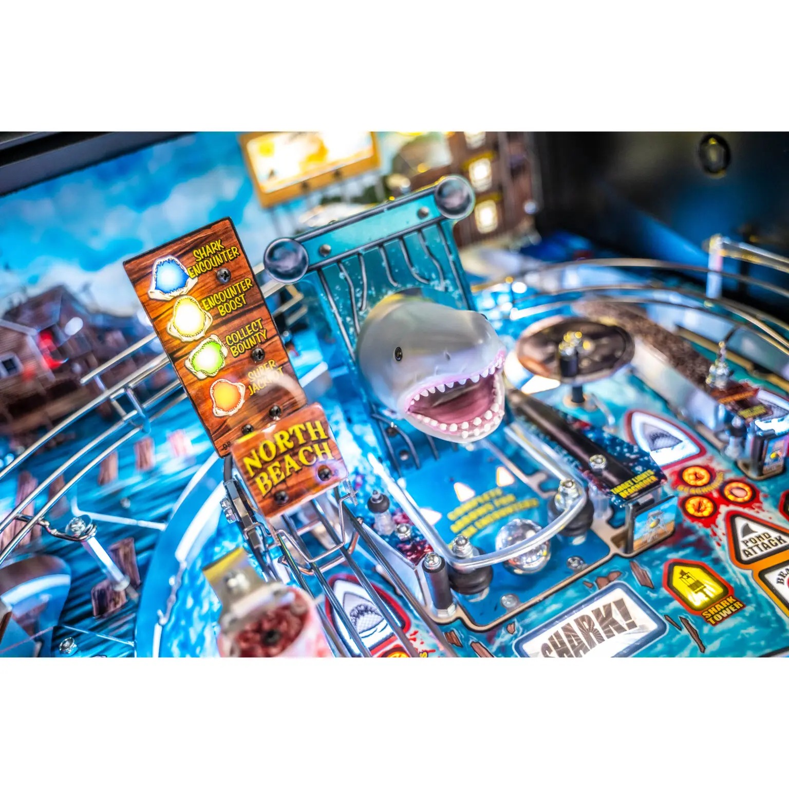 Jaws Pro Pinball Machine by Stern - Image 3