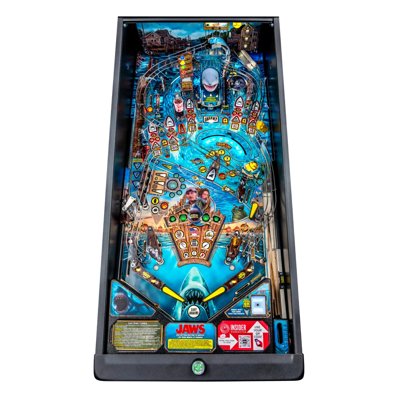 Jaws Pro Pinball Machine by Stern - Image 5