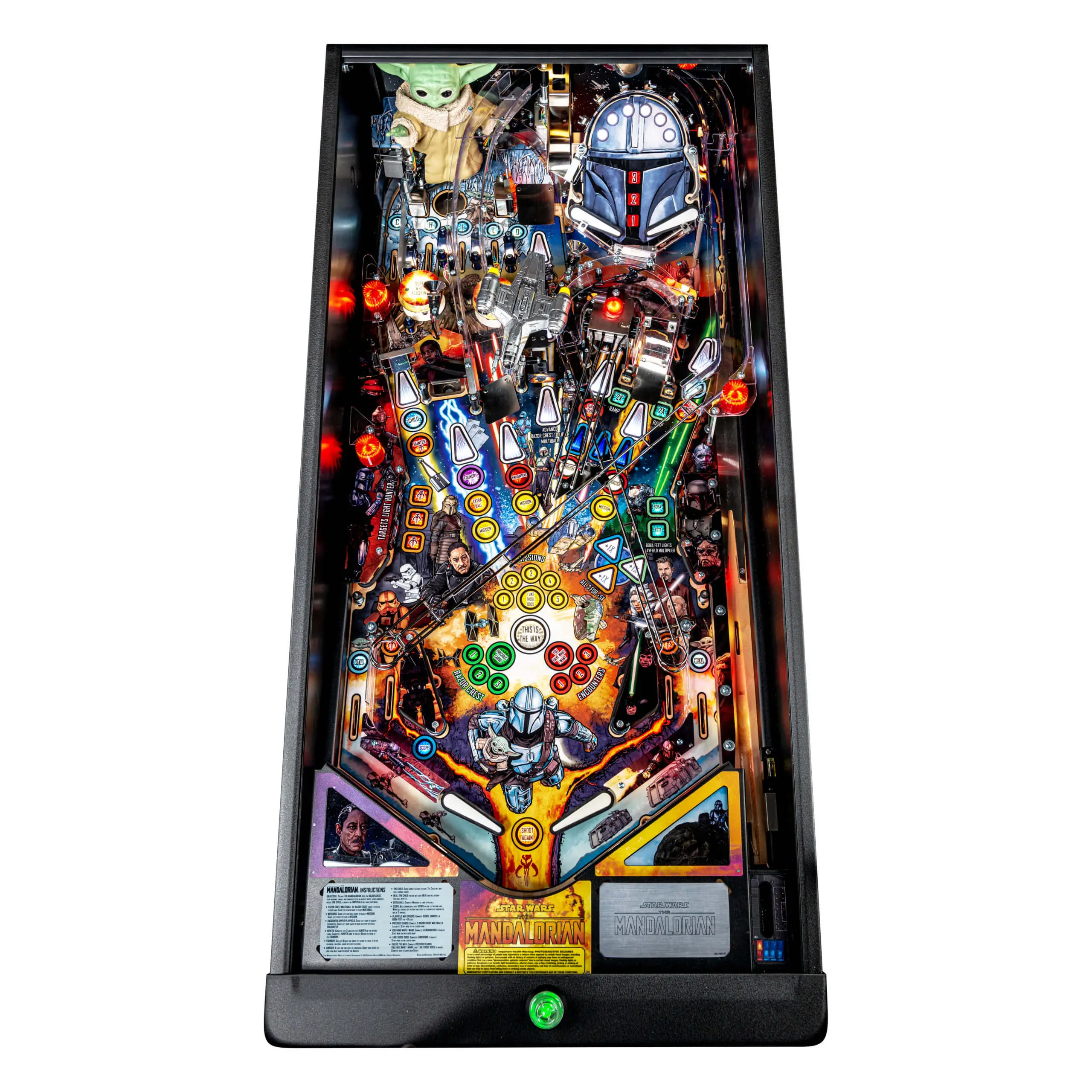 The Mandalorian Premium Pinball Machine by Stern - Image 7