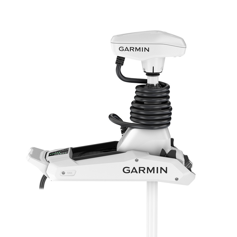 Garmin Force Kraken 63" White Trolling Motor Bundle
