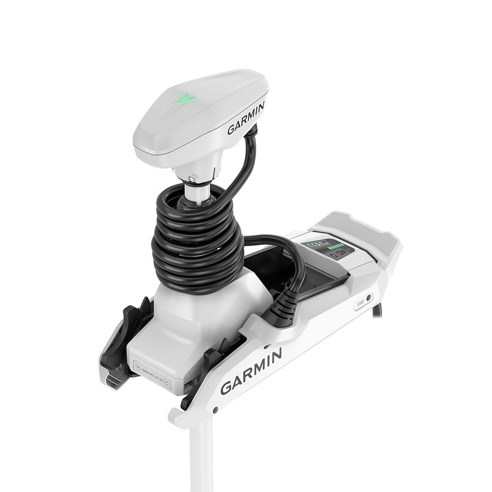 Garmin Force Kraken 63" White Trolling Motor Bundle